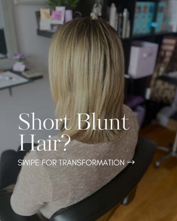 Wondering if you can have long luscious hair when you currently have short blunt hair?