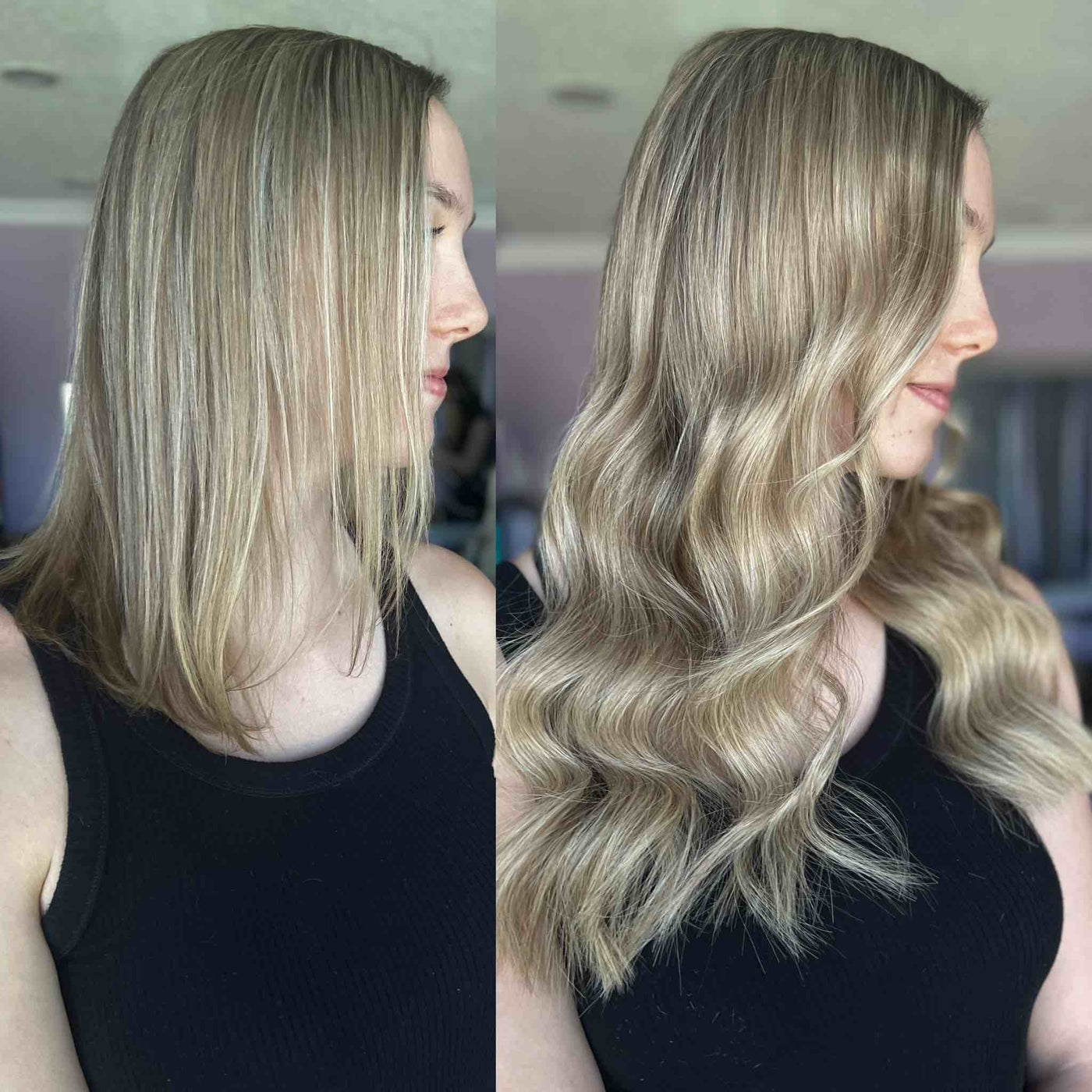 thin hair viola hair extensions 20"