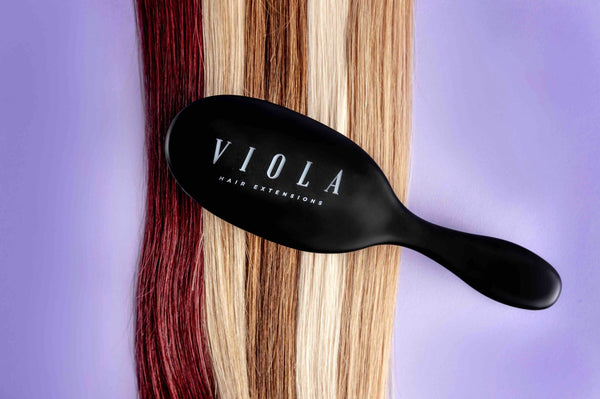 viola hair extensions and viola hair brush