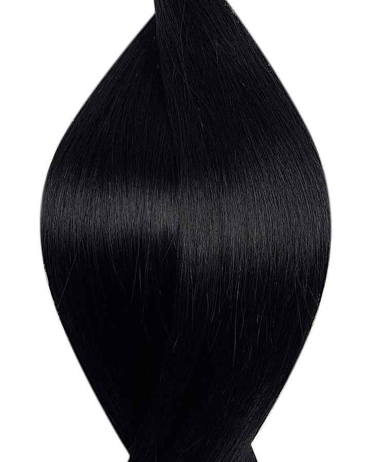 #1 Jet Black Genius Weave Hair Extensions
