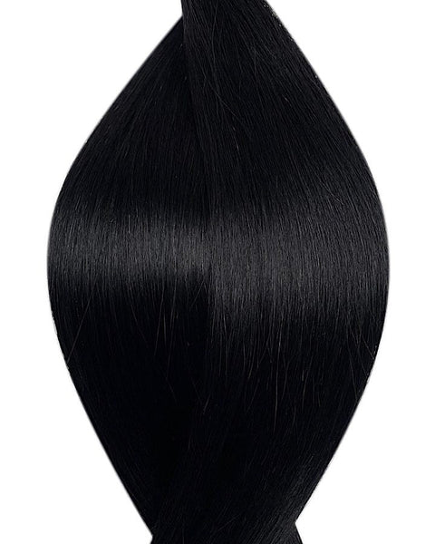 #1 Jet Black Genius Weave Hair Extensions