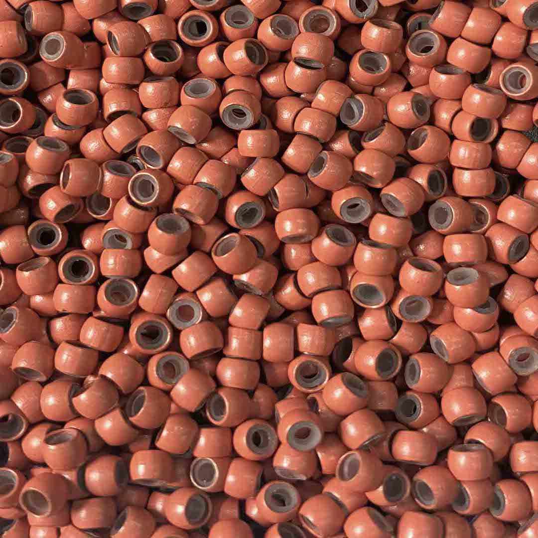 auburn viola silicone lined nano rings