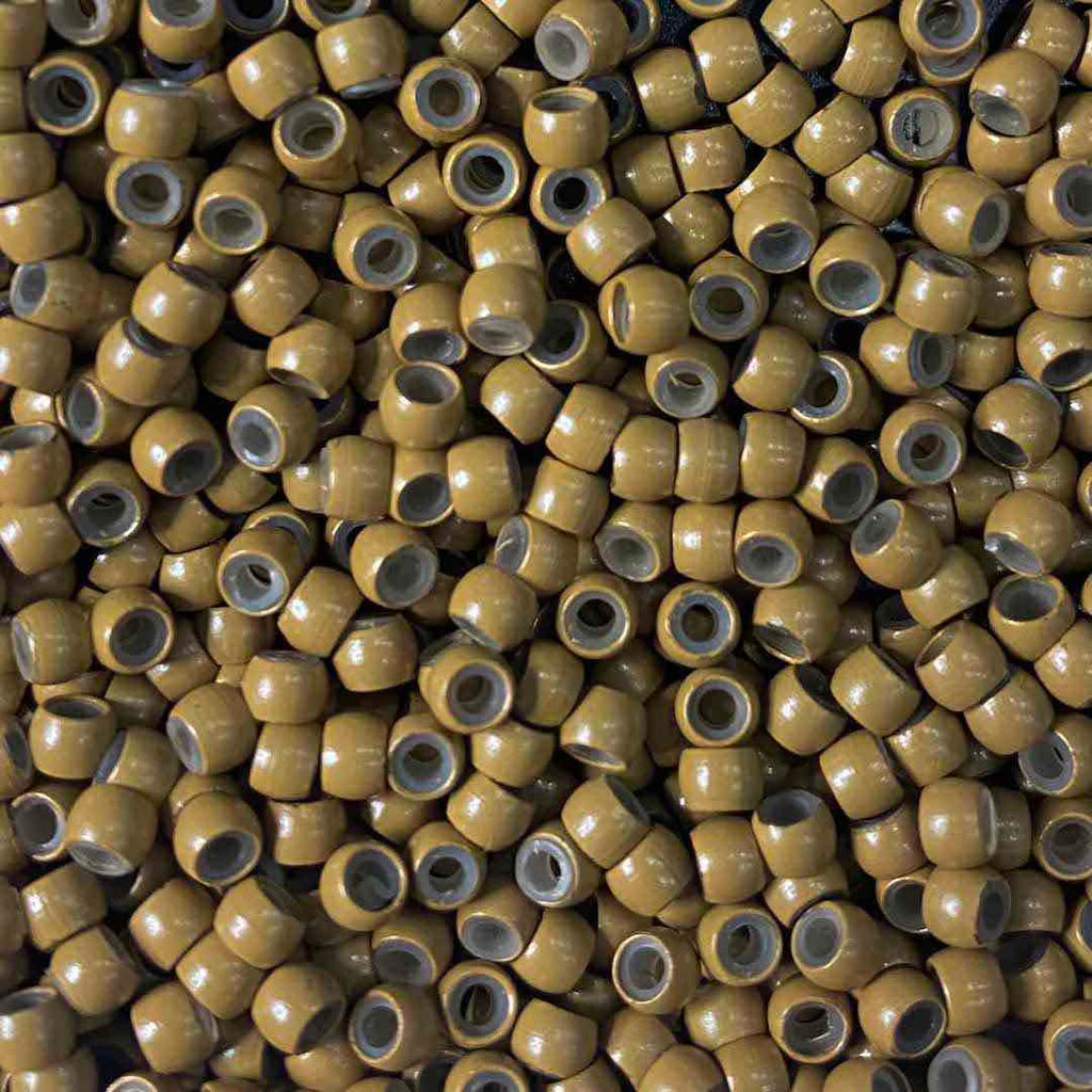 dark blonde viola silicone lined nano rings