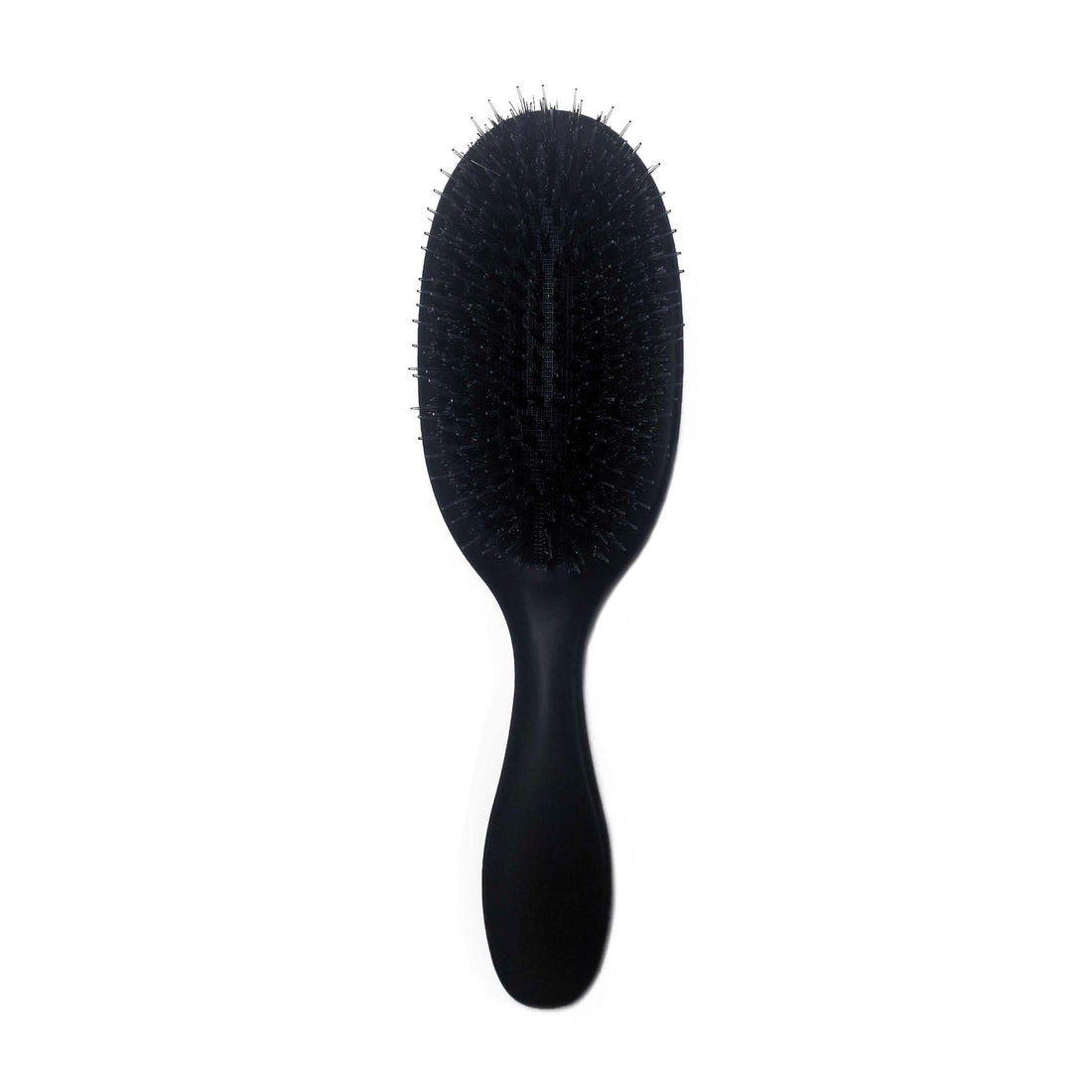 black and white viola oval bristle brush