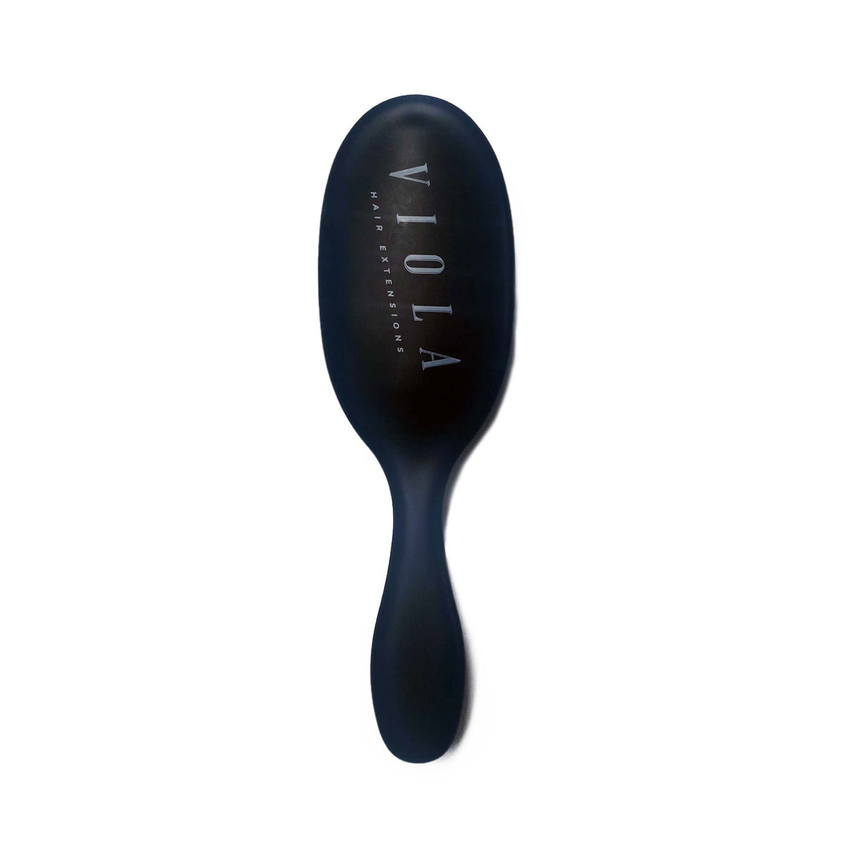 black viola oval bristle brush back