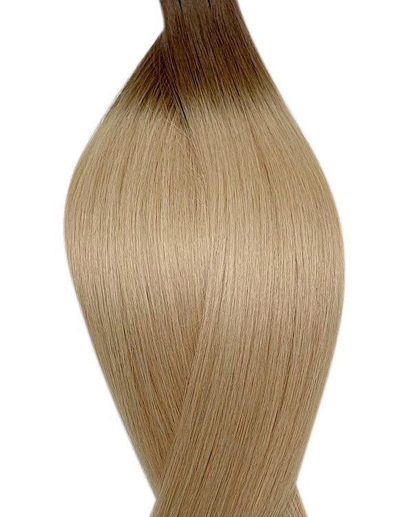 #t7/16 cold brew nano tip hair extensions