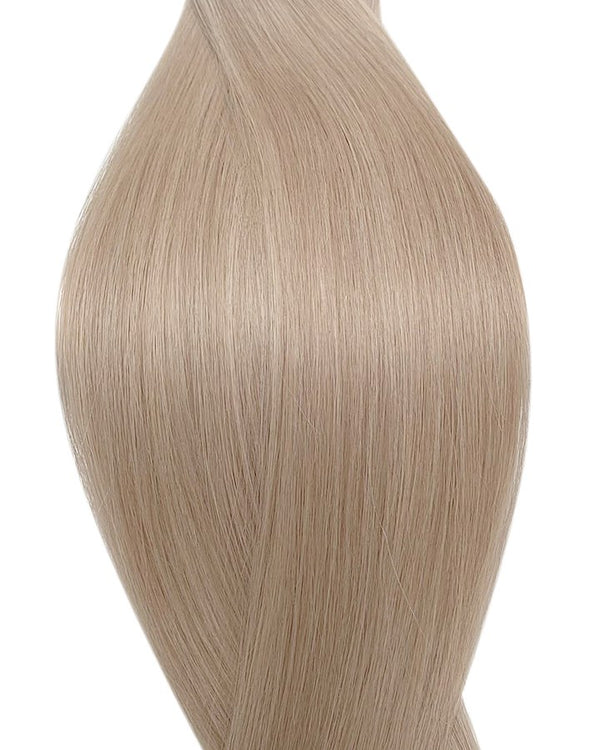 #m18/60b dark ash blonde platinum blonde mix scandinavian nano hair extension