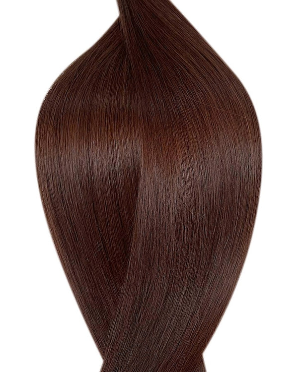 #3 deep chocolate nano hair extension