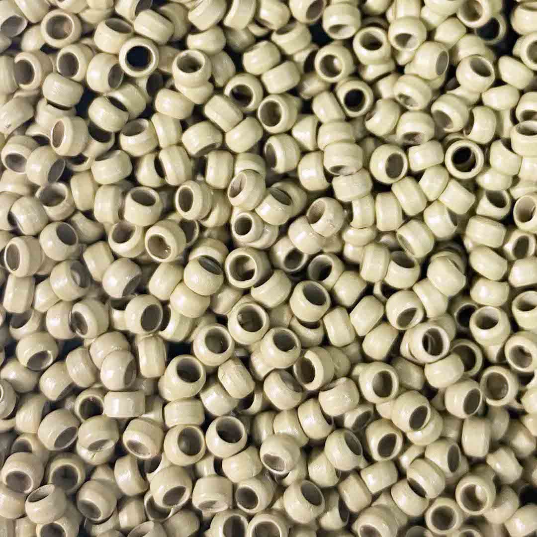 golden blonde viola nano rings