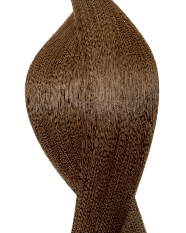 Honey Walnut Nano Ring Hair Extensions #6B