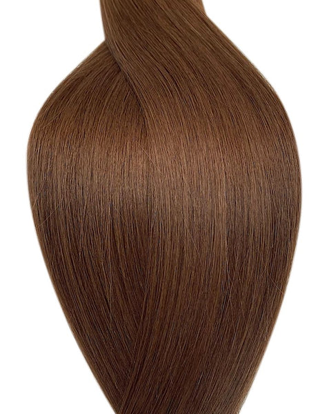 Malt Chocolate Nano Ring Hair Extensions #5