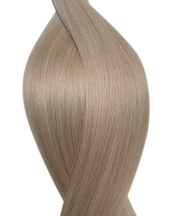 #16v pearl grey nano hair extensions
