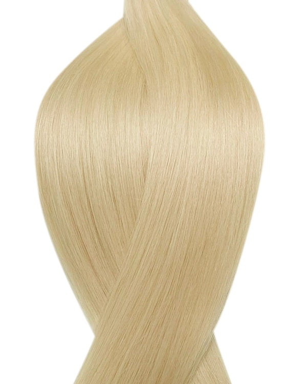 #60 platinum blonde nano hair extensions