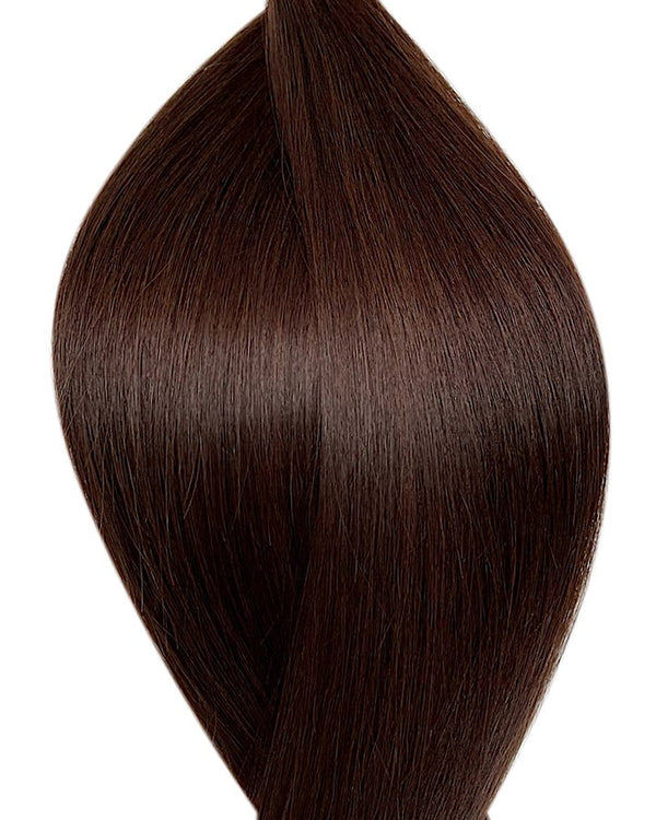 #2 pure cocoa nano hair extension