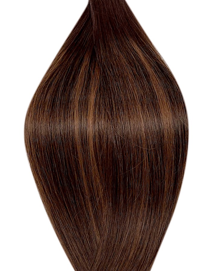 #t2p2/6 rich espresso nano hair extensions